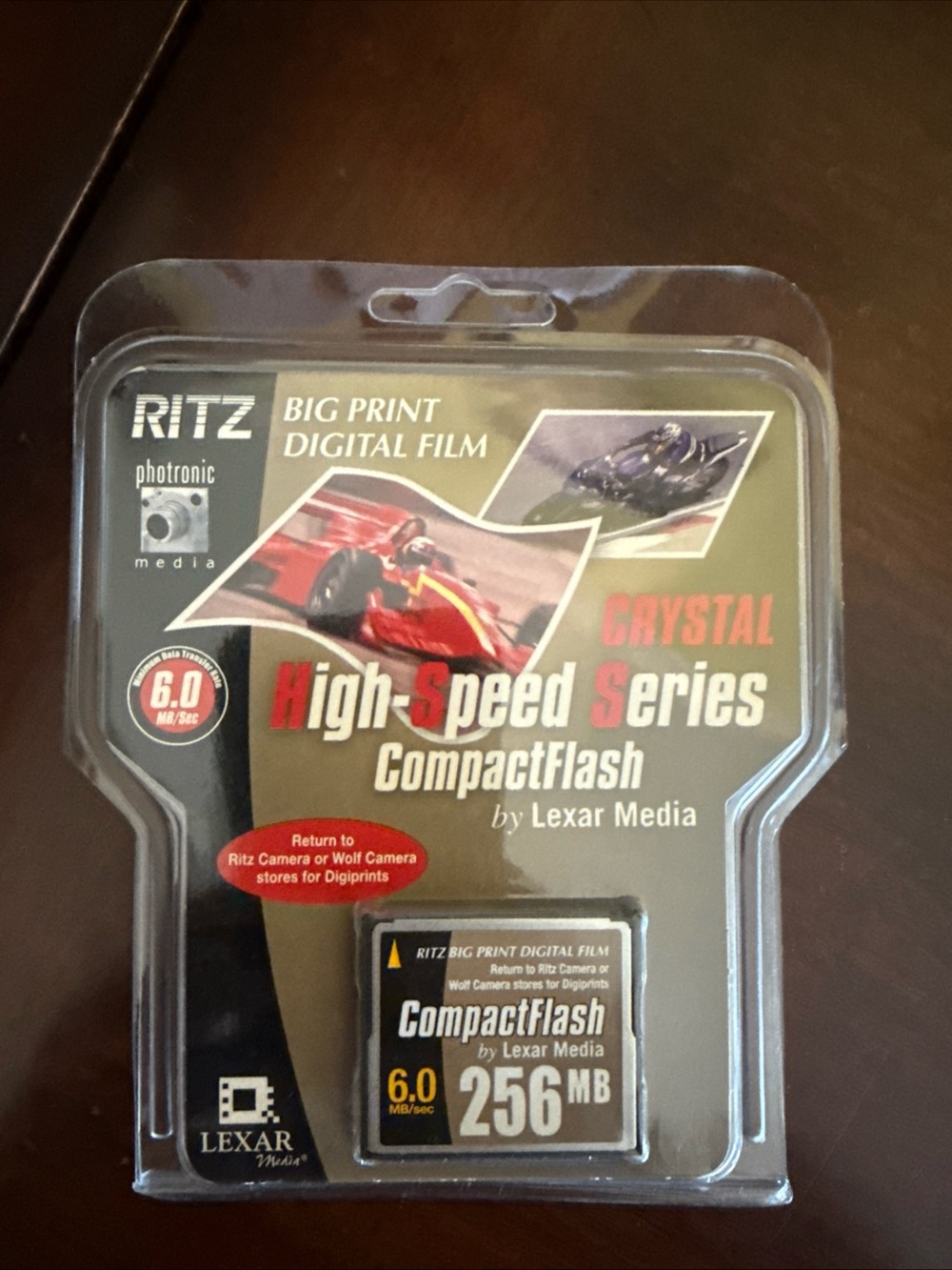 Ritz CompactFlash 256MB Memory Card - Black (High-Speed Series)